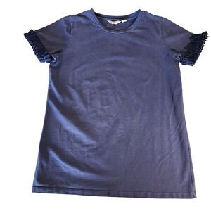 Vineyard Vines Women's M short Sleeve Ruffle Top